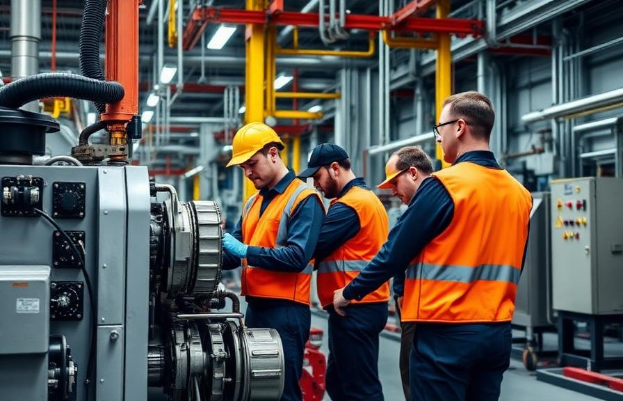 Contrat de maintenance industriel